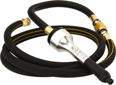 PRO-SOURCE - 1/8" Collet, Straight Handle, Air Straight Die Grinder - 65,000 RPM, Rear Exhaust, 1.14 CFM, 0.2 hp, 90 psi, 1/4 NPT Inlet - Exact Tooling