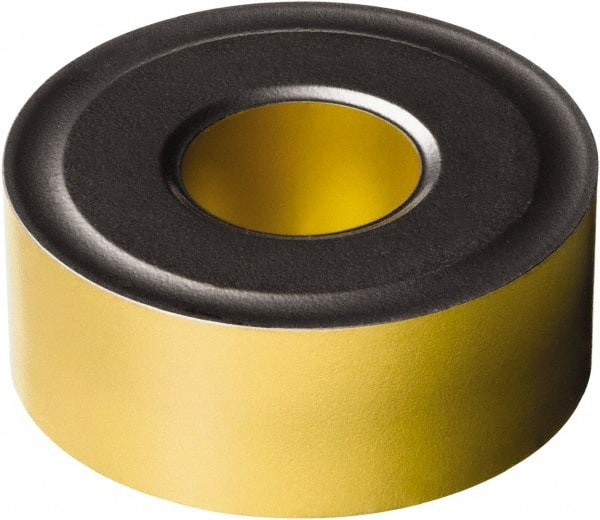 Sandvik Coromant - RNMG64 0 Grade 4335 Carbide Turning Insert - TiCN/AI2O3/TiN Finish, Round, 3/4" Inscr Circle, 1/4" Thick, 9.525mm Corner Radius - Exact Tooling