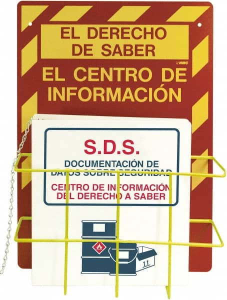 NMC - 14" Wide x 20" High, Compliance Center - 3 Rings, Spanish - Exact Tooling