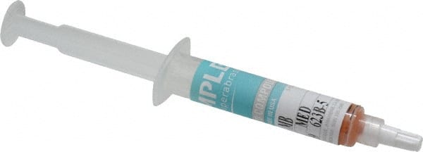 AMPLEX - 5 g Diamond Grit Compound - Grade 5, Orange, For Super Finishing - Exact Tooling