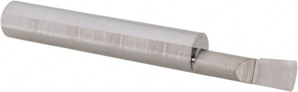 Scientific Cutting Tools - 0.23" Min Bore Diam, 0.7" Max Bore Depth, 5/16 Shank Diam, Boring Bar - Right Hand Cut, Solid Carbide, Uncoated - Exact Tooling