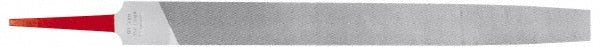 Simonds File - 4" Long, Smooth Cut, Mill American-Pattern File - Single Cut, Tang - Exact Tooling