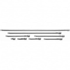 SK - 3/8" Drive Socket Wobble Extension Set - 8 Pieces - Exact Tooling