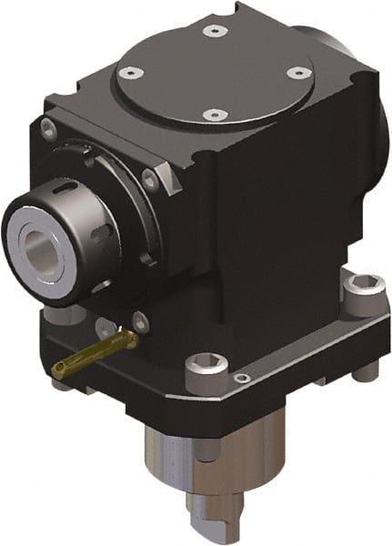 Lyndex - 25/32" Max Cut, 25/32" Shank Diam, Mori Seiki Face Drill/Milling - 3.5433" Projection, ER32 Series - Exact Tooling