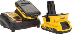 DeWALT - 20 Volt Lithium-Ion Power Tool Battery - 2 Ahr Capacity, 1/2 hr Charge Time, Series 20V Max - Exact Tooling