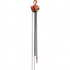 Vestil - 2,000 Lb Lifting Capacity, 10' Lift Height, Hand Hoist - Made from Chain - Exact Tooling