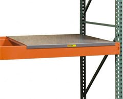 Little Giant - 46" Wide, 2 High, Open Shelving Accessory/Component - 24" Long, Use with Pallet Racks - Exact Tooling