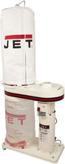 Jet - 5µm, Portable Dust Collector - 650 CFM Air Flow - Exact Tooling