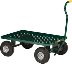 Little Giant - 1,200 Lb Capacity Steel Nursery Wagon - Steel Deck, 24" OAW - Exact Tooling