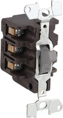 Square D - 3 Poles, 30 Amp, Open Toggle Manual Motor Starter - 1 hp at 90 VDC, 1-1/2 hp at 230 VDC, 15 hp at 460 VAC, 2 hp at 115 VAC, 2 hp at 115 VDC, 20 hp at 575 VAC & 7-1/2 hp at 230 VAC, CE, CSA & UL Recognized - Exact Tooling
