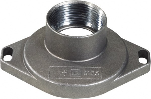 Square D - 1-1/4 Inch Conduit, Safety Switch Plate Hub - For Use with Load Centers, RB Devices - Exact Tooling