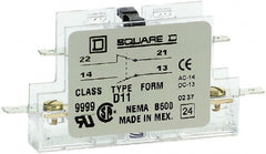 Square D - 5 Amp, Contactor Auxiliary Contact Kit - Exact Tooling