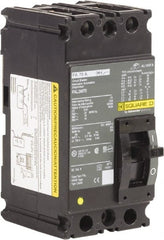 Square D - 70 Amp, 250 VDC, 480 VAC, 2 Pole, Panel Mount Molded Case Circuit Breaker - Thermal Magnetic Trip, 18 kA at 480/600 VAC Breaking Capacity, 12-1/0 (Aluminum), 14-1/0 (Copper) AWG, 4.13 Inch Deep x 6 Inch High x 3 Inch Long - Exact Tooling