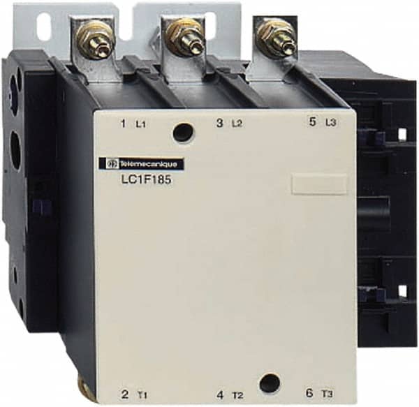 Schneider Electric - 3 Pole, 220 Coil VAC, 275 Amp at 440 VAC, Nonreversible IEC Contactor - Bureau Veritas, CCC, CSA, DNV, EN/IEC 60947-1, EN/IEC 60947-4-1, GL, JEM 1038, LROS, RINA, RMRoS, RoHS Compliant, UL Listed - Exact Tooling