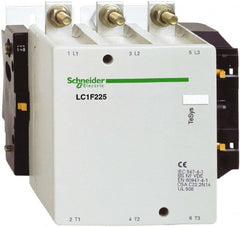 Schneider Electric - 3 Pole, 500 Coil VAC, 330 Amp at 440 VAC, Nonreversible IEC Contactor - Bureau Veritas, CCC, CSA, DNV, EN/IEC 60947-1, EN/IEC 60947-4-1, GL, JEM 1038, LROS, RINA, RMRoS, RoHS Compliant, UL Listed - Exact Tooling