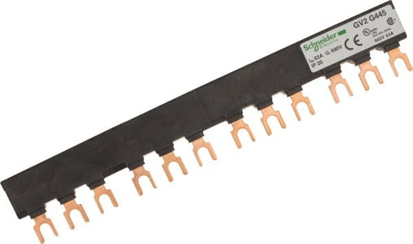 Schneider Electric - Circuit Breaker Comb Busbar - Use with Linergy, TeSys D, TeSys GV2, TeSys K, TeSys U - Exact Tooling