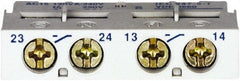 Schneider Electric - Circuit Breaker Auxiliary Contact Block - Use with GV2L, GV2LE, GV2ME, GV2P, GV2RT, GV3L, GV3P, LS1D32, TeSys - Exact Tooling