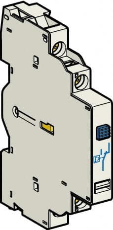 Schneider Electric - Circuit Breaker Auxiliary Contact Block - Use with GV2L, GV2LE, GV2ME, GV2P, GV2RT, GV3L, GV3P, TeSys - Exact Tooling