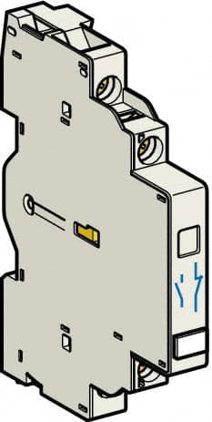 Schneider Electric - Circuit Breaker Auxiliary Contact Block - Use with GV2L, GV2LE, GV2ME, GV2P, GV2RT, GV3L, GV3P, TeSys - Exact Tooling