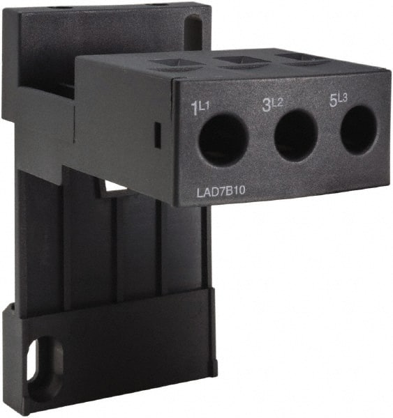 Schneider Electric - 38 Amp Circuit Breaker Terminal Block - Use with TeSys, TeSys D - Exact Tooling