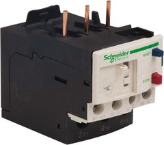 Schneider Electric - 3 Pole, NEMA Size 00-1, 5.5 to 8 Amp, 690 VAC, Thermal NEMA Overload Relay - Trip Class 20, For Use with LC1D09, LC1D12, LC1D18, LC1D25, LC1D32 and LC1D38 - Exact Tooling