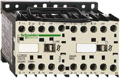 Schneider Electric - 3 Pole, 110 Coil VAC at 50/60 Hz, 6 Amp at 440 VAC, Reversible IEC Contactor - BS 5424, CSA, IEC 60947, NF C 63-110, RoHS Compliant, UL Listed, VDE 0660 - Exact Tooling