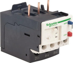Schneider Electric - 3 Pole, NEMA Size 00-1, 2.5 to 4 Amp, 690 VAC, Thermal NEMA Overload Relay - Trip Class 20, For Use with LC1D09, LC1D12, LC1D18, LC1D25, LC1D32 and LC1D38 - Exact Tooling