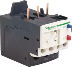 Schneider Electric - 3 Pole, NEMA Size 0-1, 16 to 24 Amp, 690 VAC, Thermal NEMA Overload Relay - Trip Class 20, For Use with LC1D18, LC1D25, LC1D32 and LC1D38 - Exact Tooling