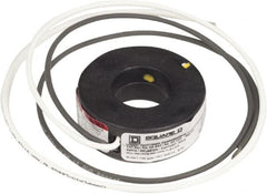 Square D - 200 Amp AC Input, 5 Amp AC Output, Panel Meter Current Transformer - Flying Lead Terminal, For Use with AC Ammeter - Exact Tooling