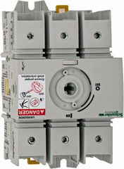 Schneider Electric - 600VAC at 50/60 Hz, 3 Pole, Nonfused Cam & Disconnect Switch - 3.13 Inch Wide x x 4.92 Inch High x x 2.52 Inch Deep - Exact Tooling