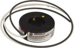 Square D - 150 Amp AC Input, 5 Amp AC Output, Panel Meter Current Transformer - Flying Lead Terminal, For Use with AC Ammeter - Exact Tooling