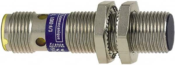 Telemecanique Sensors - NPN, 4mm Detection, Cylinder, Inductive Proximity Sensor - 3 Wires, IP67, IP69, 12 to 24 VDC, M12x1 Thread, 50mm Long - Exact Tooling
