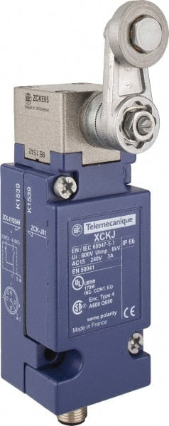 Telemecanique Sensors - 240 VAC, Screw Terminal, General Purpose Limit Switch - IP66 IPR Rating - Exact Tooling
