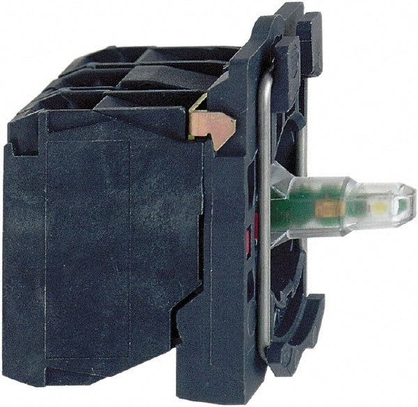 Schneider Electric - 110-120 V Red Lens LED Indicating Light - Screw Clamp Connector, Vibration Resistant - Exact Tooling