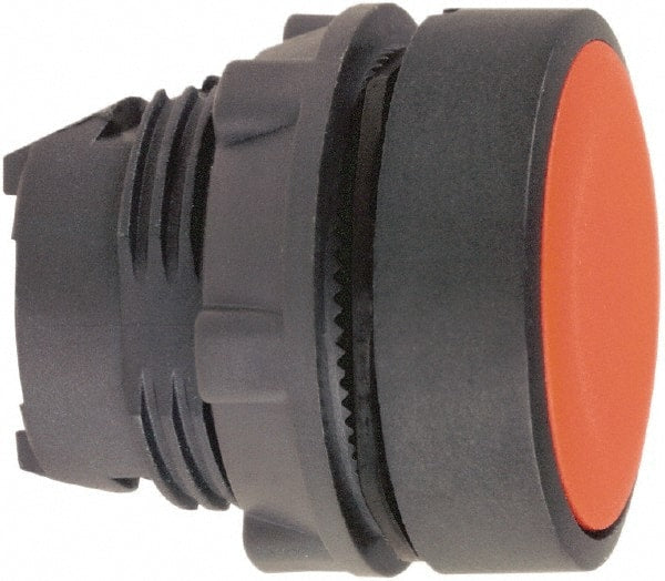 Schneider Electric - 22mm Mount Hole, Flush, Pushbutton Switch Only - Round, Red Pushbutton, Nonilluminated, Momentary (MO) - Exact Tooling