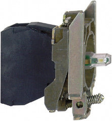 Schneider Electric - 24 VAC/VDC at 50/60 Hz White Lens LED Indicating Light - Screw Connector, Electromagnetic Field Resistant, Electrostatic Discharge Resistant, Shock Resistant, Vibration Resistant - Exact Tooling