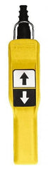 Schneider Electric - 2 Operator, Pushbutton Pendant Control Station - Up-Down (Legend), Momentary Switch, NO/NC Contact, NEMA 1 - Exact Tooling
