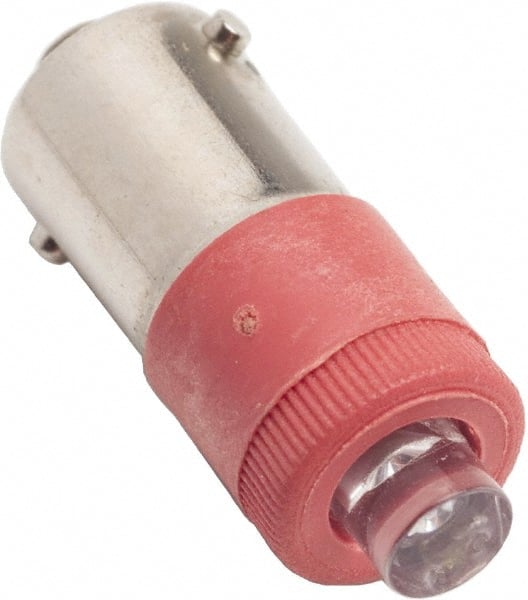 Schneider Electric - Pilot and Indicator Light Replacement LED - Red, 24 VAC, 24 VDC - Exact Tooling