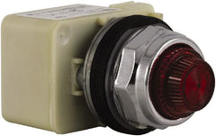 Schneider Electric - Red Lens Indicating Light - Screw Clamp Connector - Exact Tooling