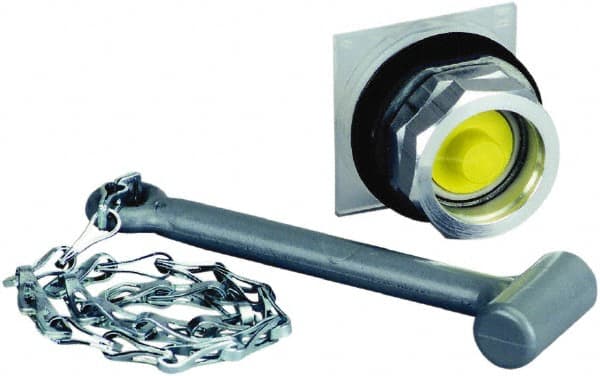 Schneider Electric - 30mm Mount Hole, Pushbutton Switch with Contact Block - Dusttight, Oiltight and Watertight - Exact Tooling