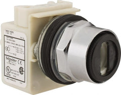Schneider Electric - 1.18 Inch Mount Hole, 2 Position, Pushbutton Operated, Selector Switch Only - Maintained (MA), Weatherproof and Dust and Oil Resistant - Exact Tooling