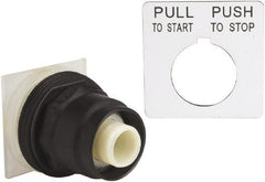 Schneider Electric - 30mm Mount Hole, Extended Straight, Pushbutton Switch Only - Maintained (MA), Momentary (MO) - Exact Tooling