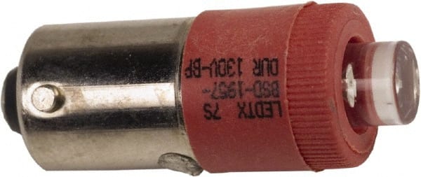 Schneider Electric - Pilot and Indicator Light Replacement LED - Red, 120 VAC, 120 VDC - Exact Tooling