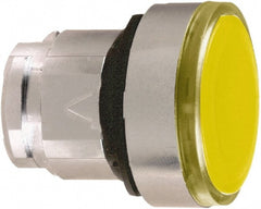 Schneider Electric - 22mm Mount Hole, Flush, Pushbutton Switch Only - Round, Orange Pushbutton, Nonilluminated, Momentary (MO) - Exact Tooling