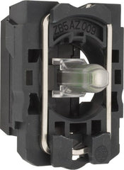 Schneider Electric - 24-120 V Blue Lens LED Indicating Light - Screw Clamp Connector, Vibration Resistant - Exact Tooling