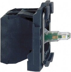 Schneider Electric - 24 V White Lens LED Indicating Light - Screw Clamp Connector, Vibration Resistant - Exact Tooling