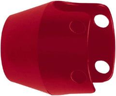 Schneider Electric - Extended Mushroom Head Pushbutton Switch Guard - Red - Exact Tooling
