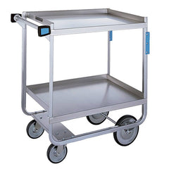 Lakeside - Carts; Type: Utility Cart ; Load Capacity (Lb.): 700.000 ; Number of Slots: 0 ; Number of Shelves: 2 ; Width (Inch): 19-3/8 ; Length (Inch): 32-5/8 - Exact Tooling
