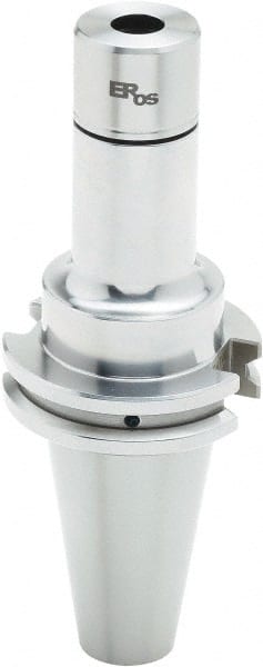 Parlec - 0.04" to 13/32" Capacity, 4" Projection, CAT40 Taper Shank, ERos16 Collet Chuck - 13/32" Shank Diam - Exact Tooling