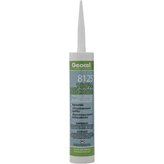 Geocel - 10.3 oz Tube White Silicone Cure Sealant - Outdoor - Exact Tooling